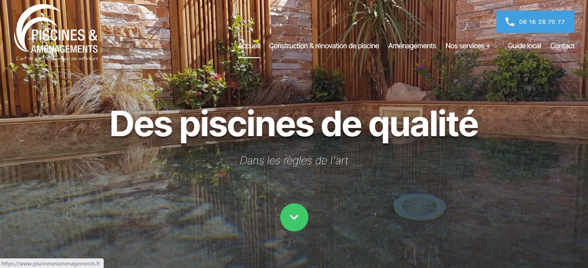 Construction de piscine sur mesure en béton Aix en Provence