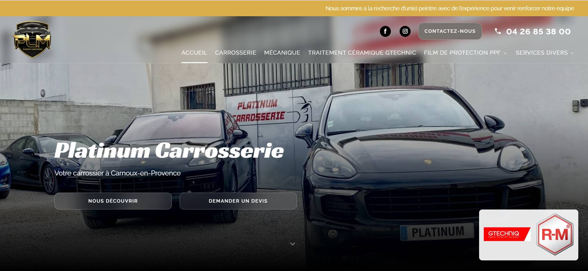 Carrossier autour de moi à Aubagne, Cassis et La Ciotat 