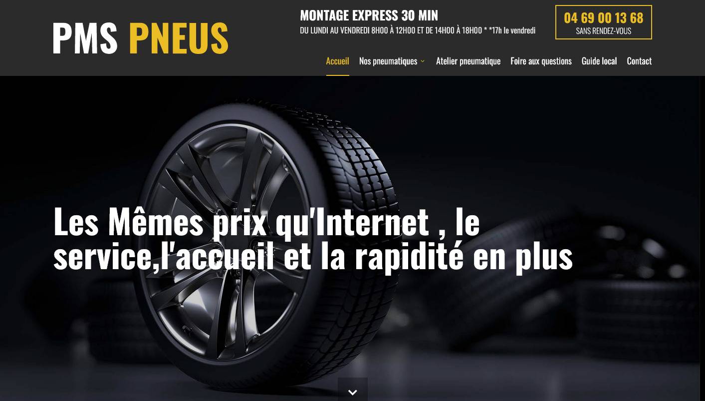 Faire monter des pneus sur sa voiture près de Montpellier - PMS Pneus