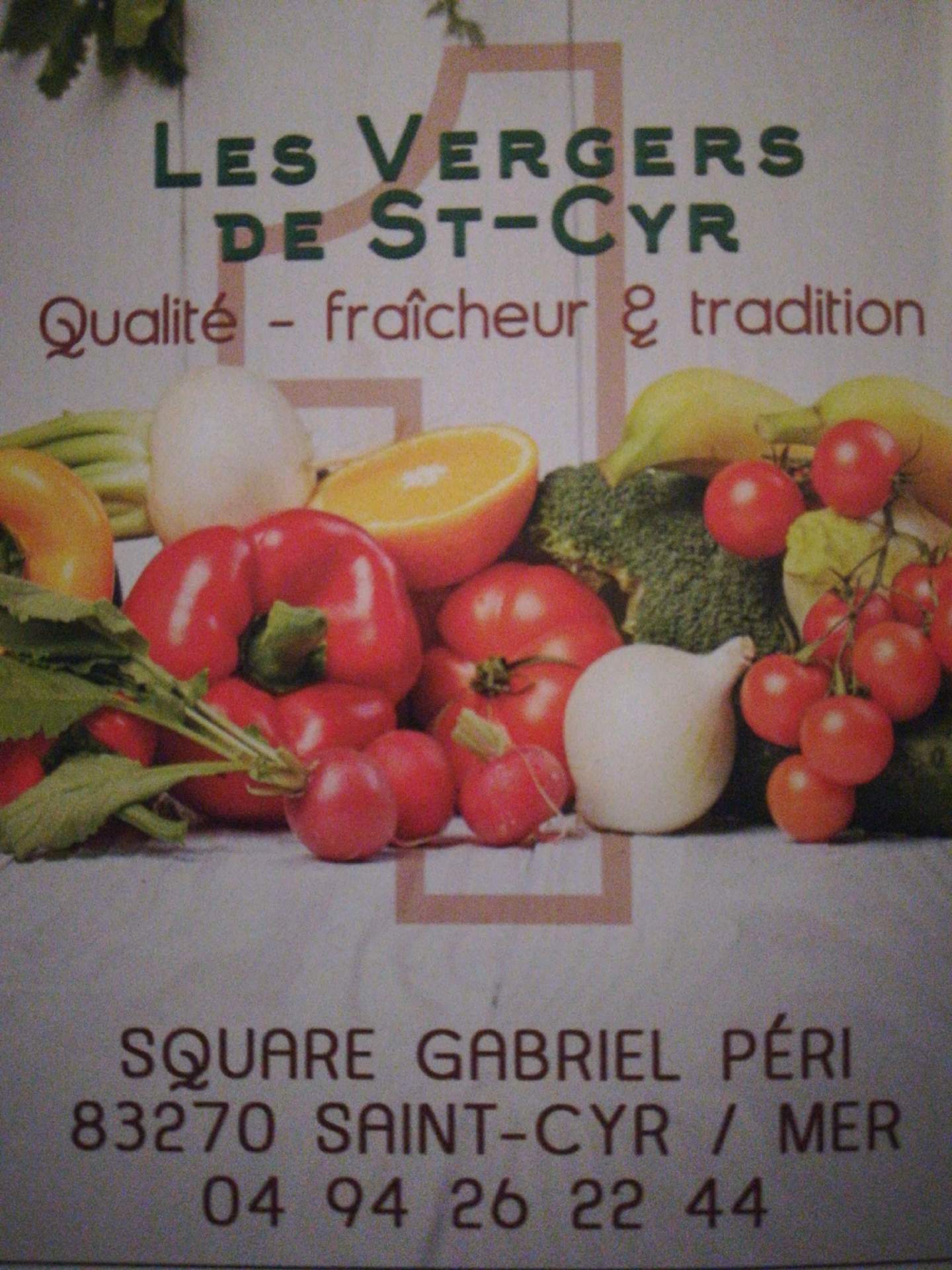 Primeur Saint-Cyr-sur-Mer Les vergers de Saint-Cyr