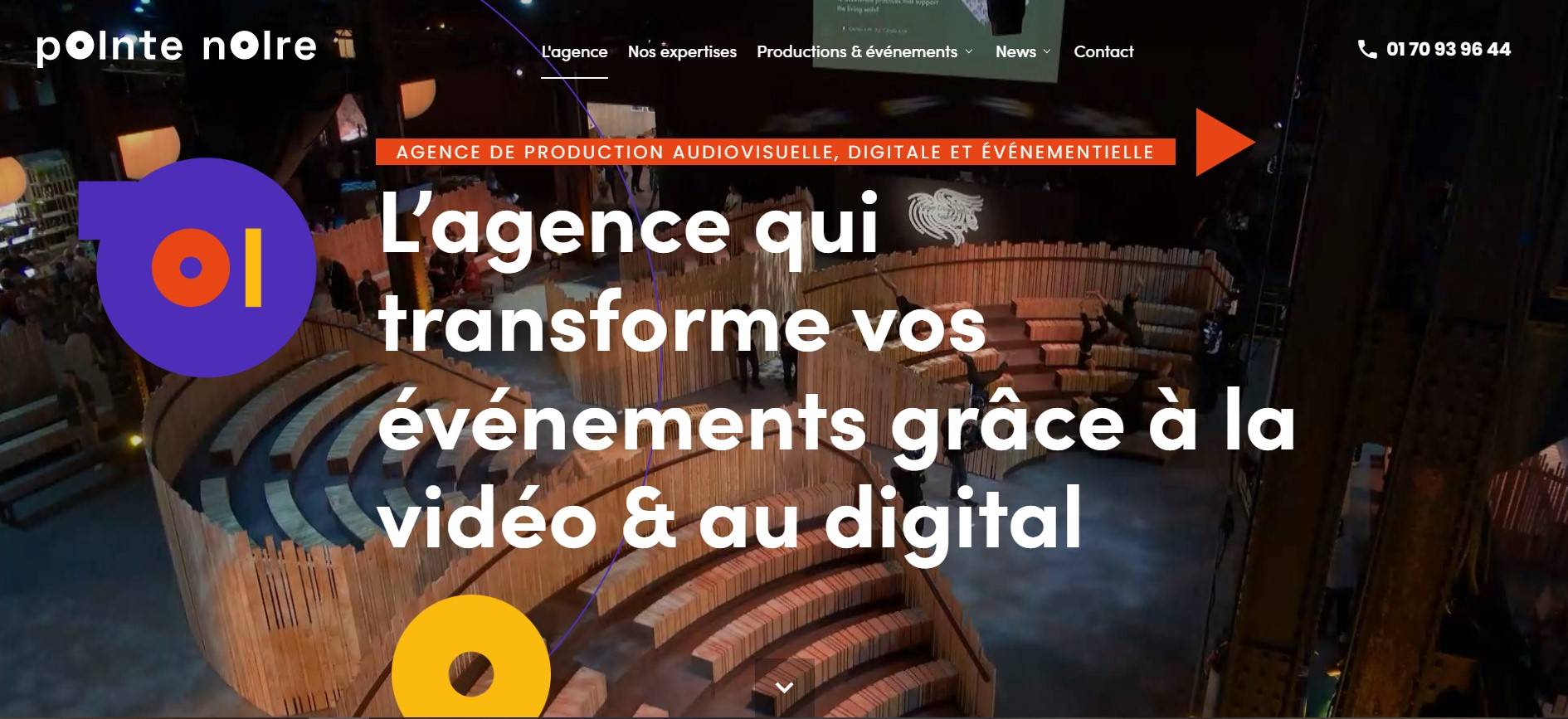 société de production audiovisuelle à Paris 