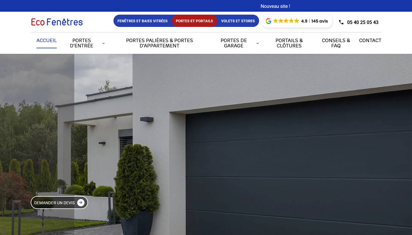 Comment installer une porte d'entrée sur mesure à Toulouse ? - Eco Fenêtres