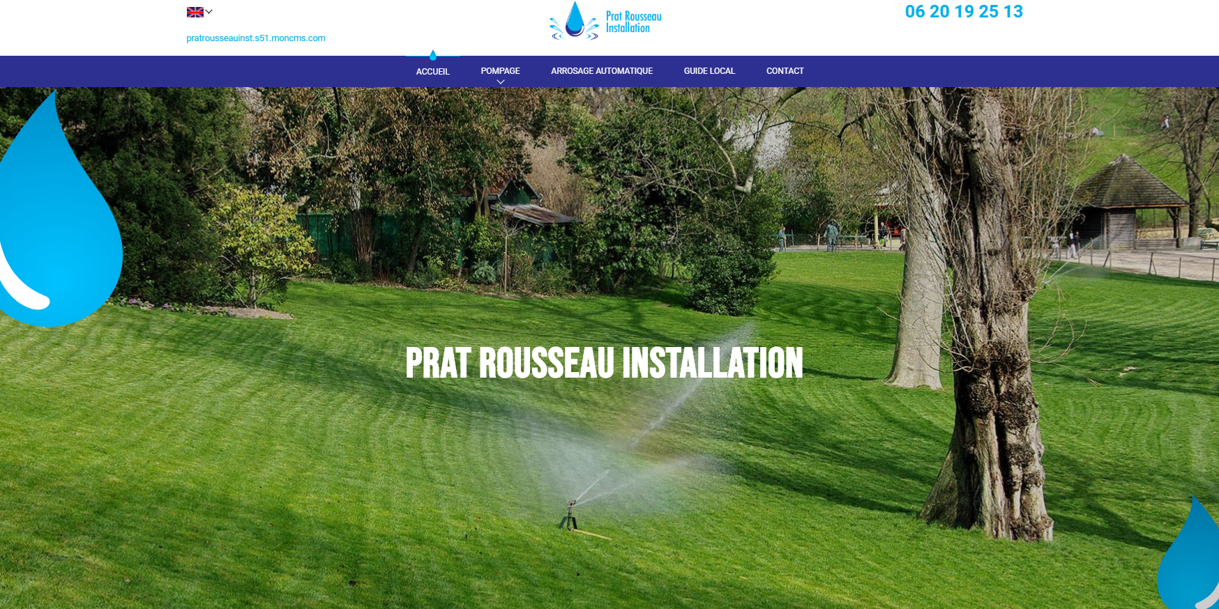 spécialiste de l'installation de solutions de pompage et arrosage à Bordeaux