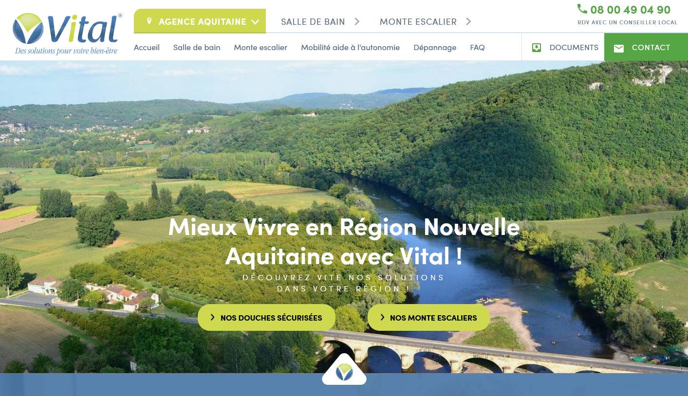 Installateur de douches sécurisées pour seniors et PMR à Bordeaux - Prima Vital