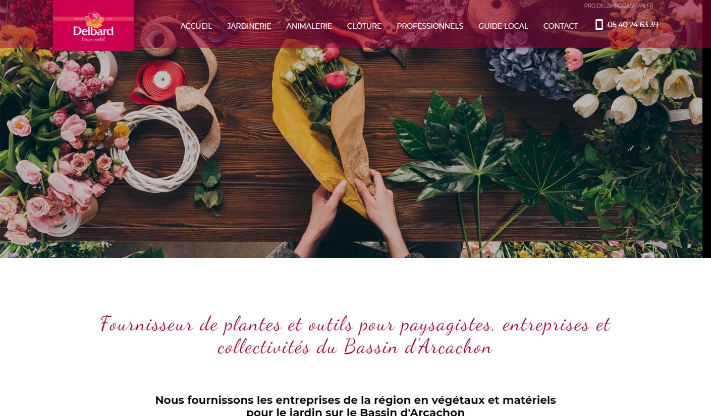 Delbard jardinerie Porge