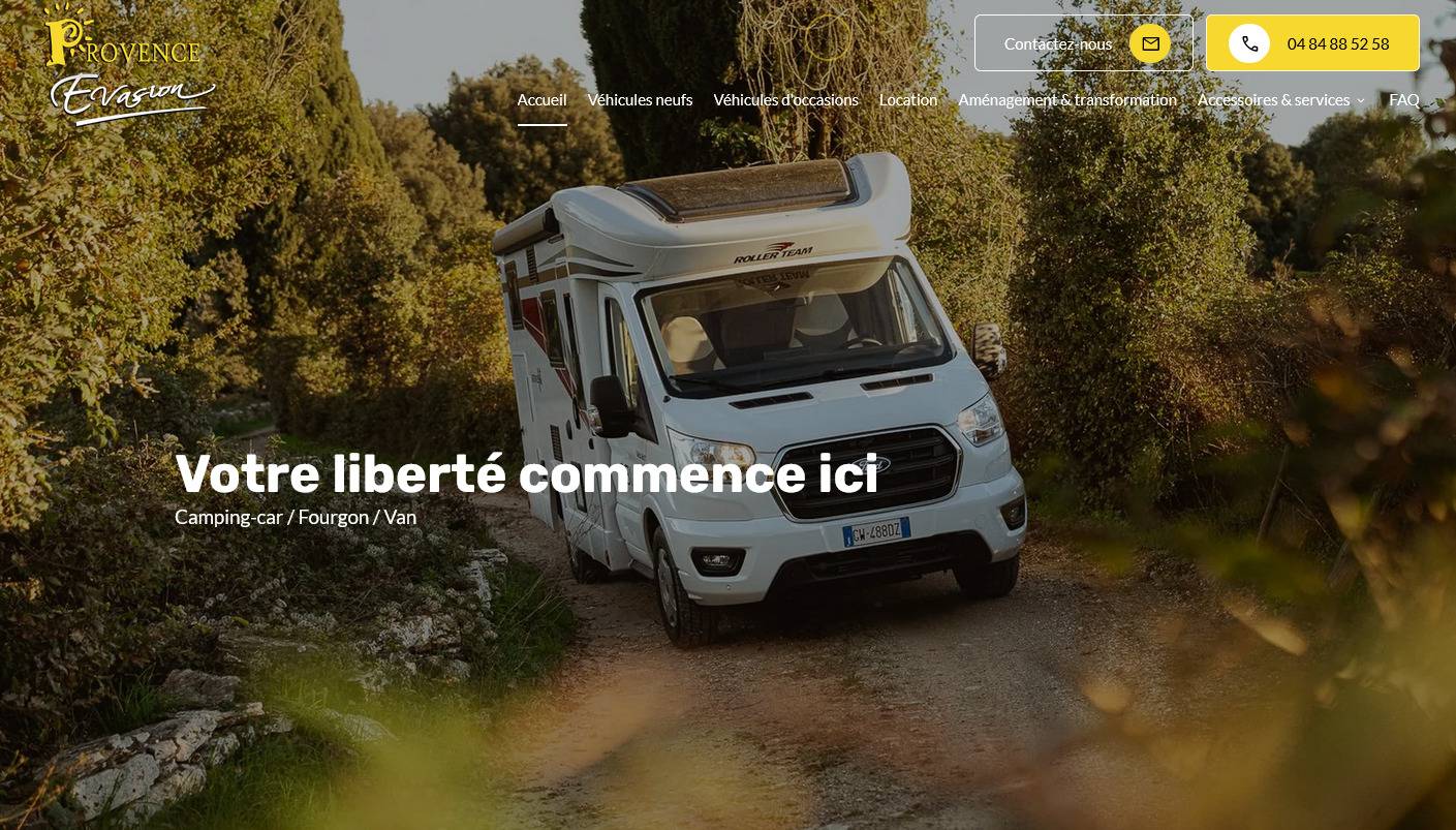 Vente de camping cars neuf et occasion à Toulon - Provence Evasion