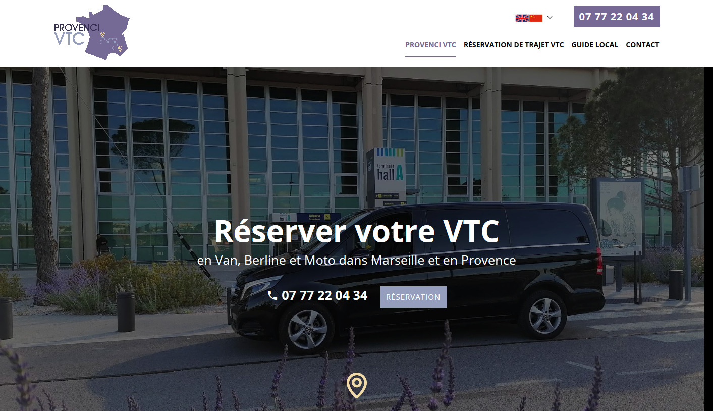 Réserver un véhicule avec chauffeur privé à Marseille - Provenci VTC