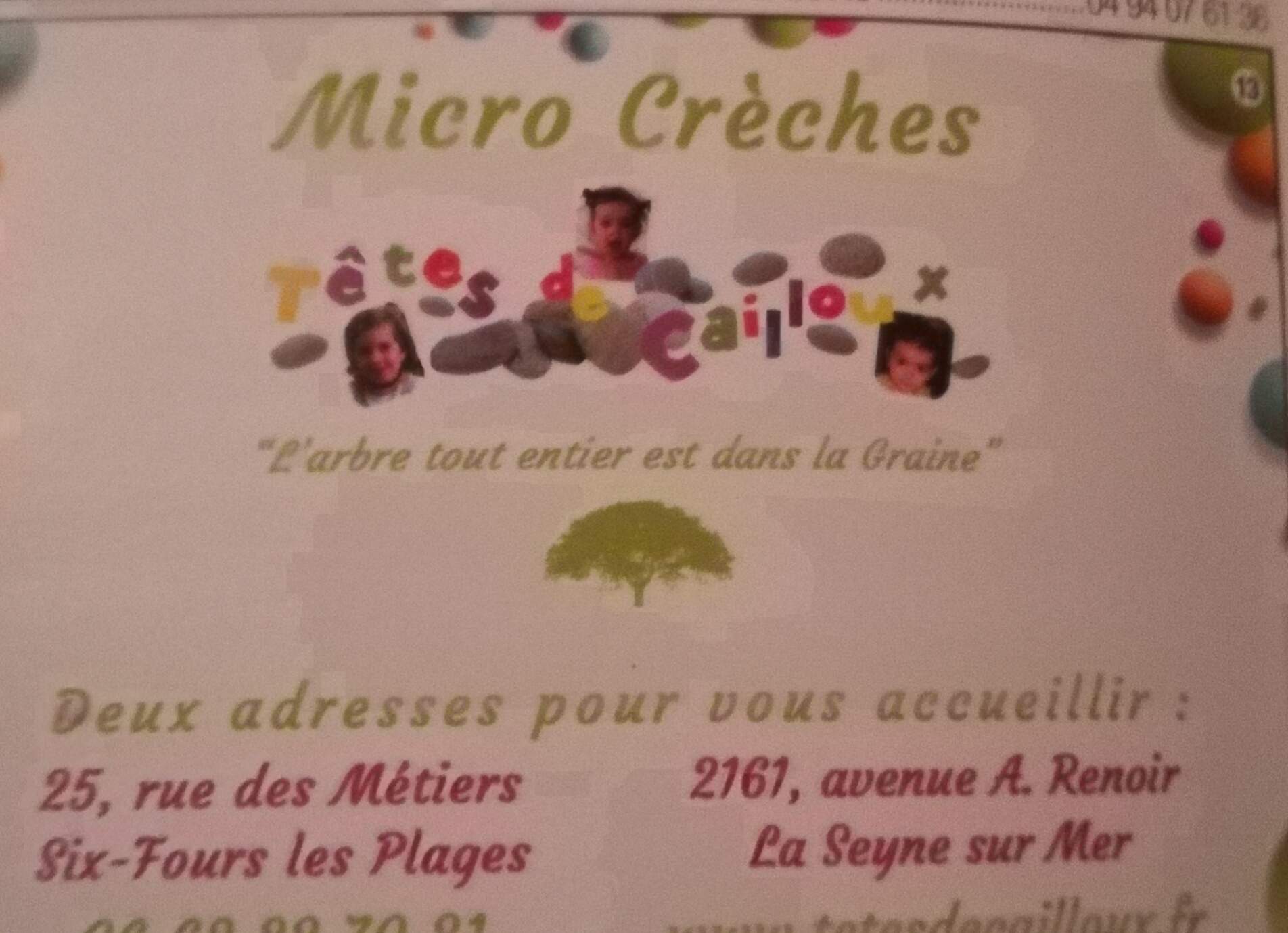 Structure d'accueil en microcreche La Seyne-sur-Mer microcreche Pas à pas