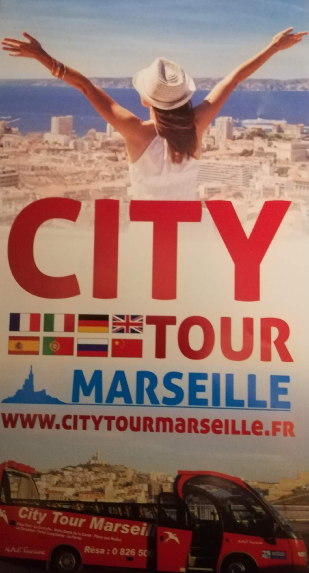 Visite touristique en bus Marseille City tours