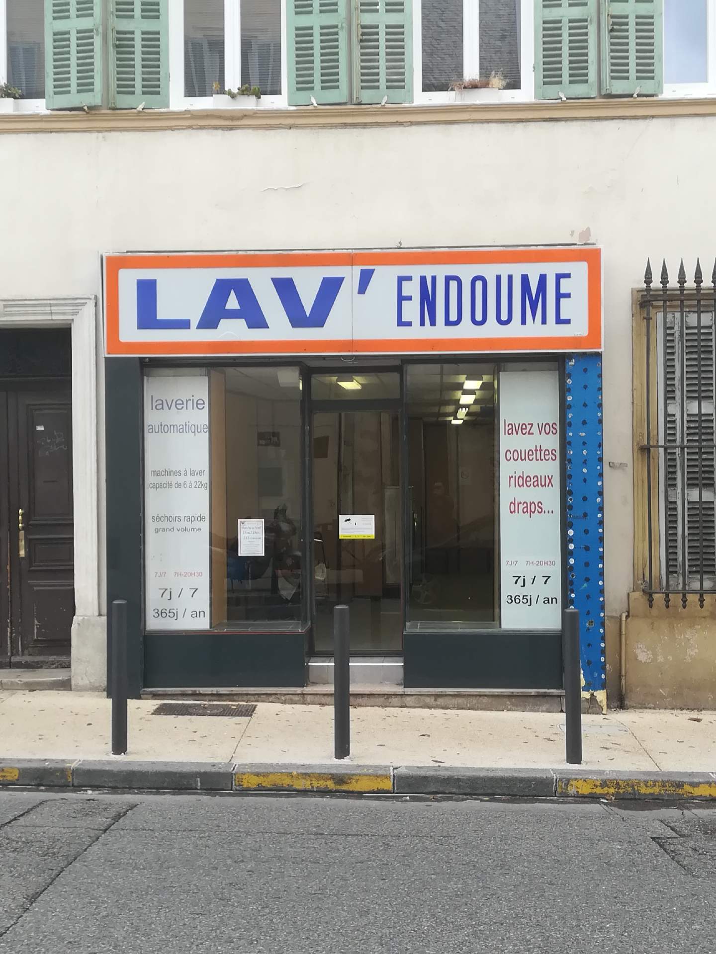 laverie automatique pour lavage de couette Marseille 7e arrondissement Lav'Endoume