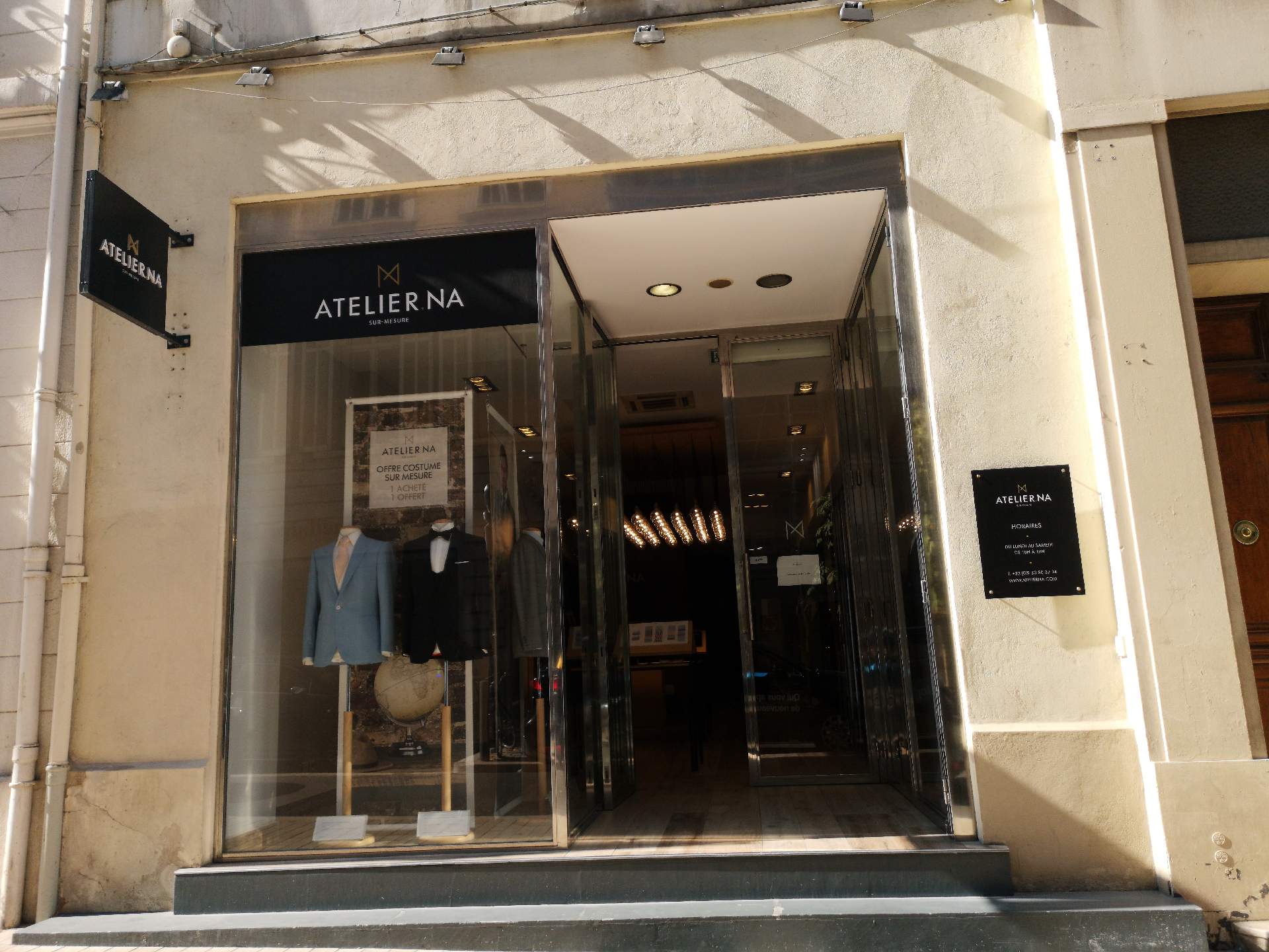 Acheter un costume sur mesure Marseille Atelier NA