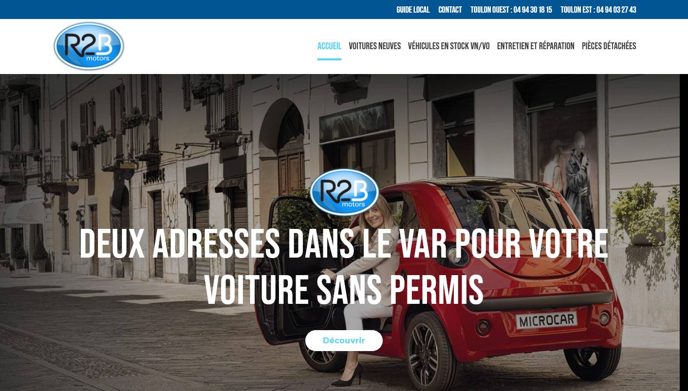 Acheter une voiture sans permis à Toulon - R2B Motors