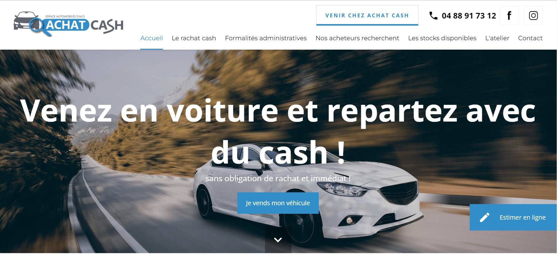 Rachat cash de voiture sans obligation d'achat à Roanne