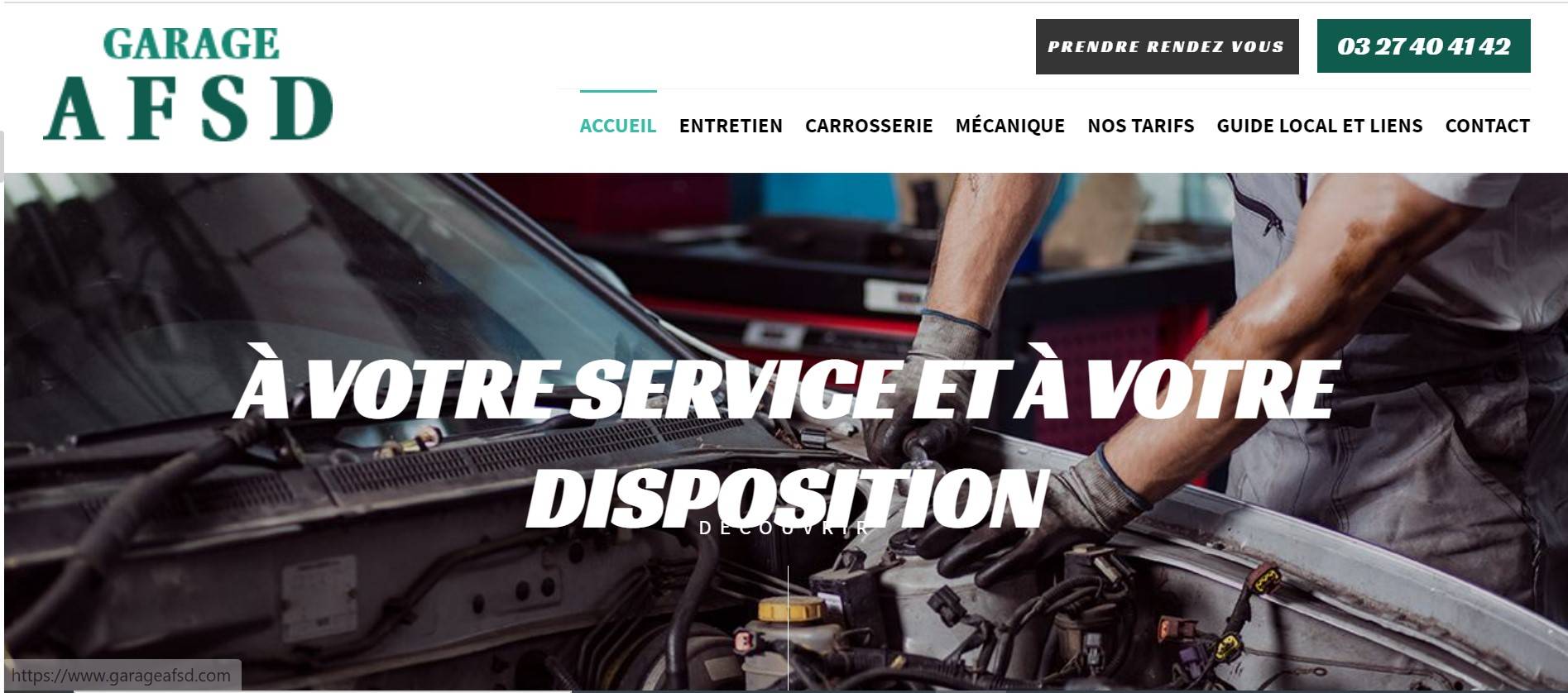 Garage automobile qui propose une pré-visite de contrôle technique près de Valenciennes - Garage AFSD