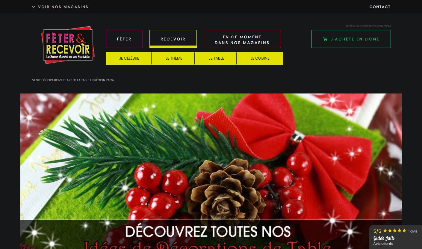 Où acheter des articles de décoration en région PACA ? - Fêter et Recevoir
