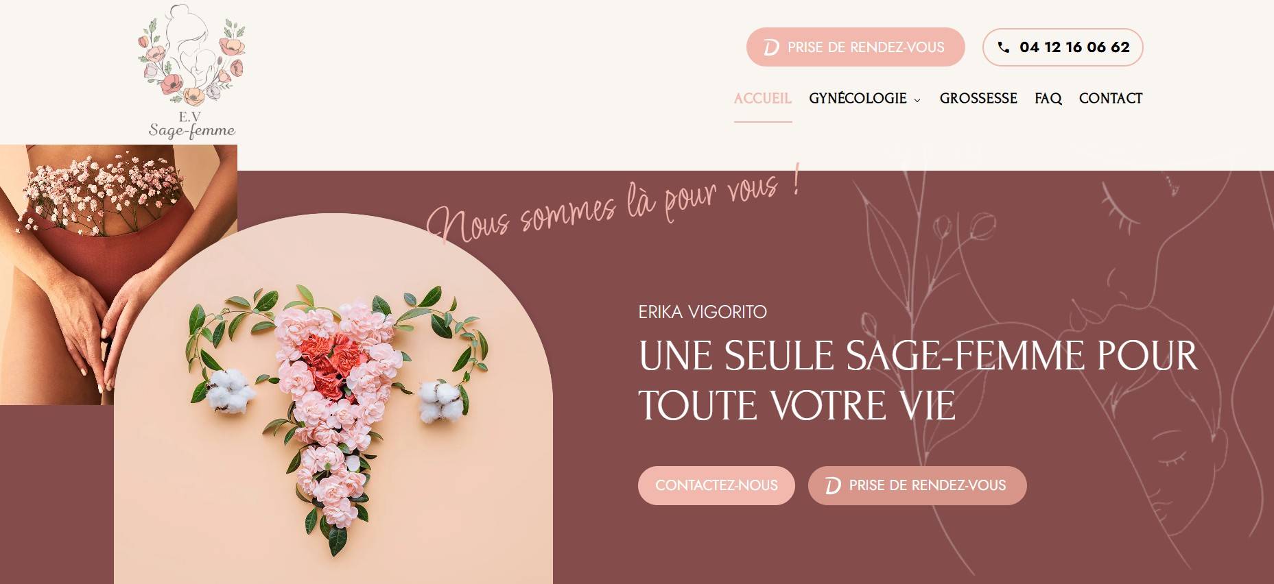 Suivi gynécologique de dépistage de prévention et de contraception à Roquevaire près d’Aubagne  - Erika Vigorito 