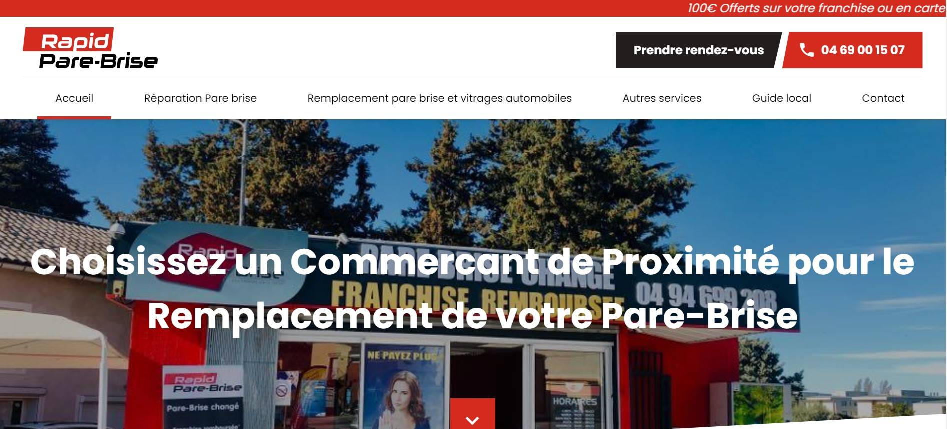 remplacement pare brise pas cher à Saint Maximin dans le Var 