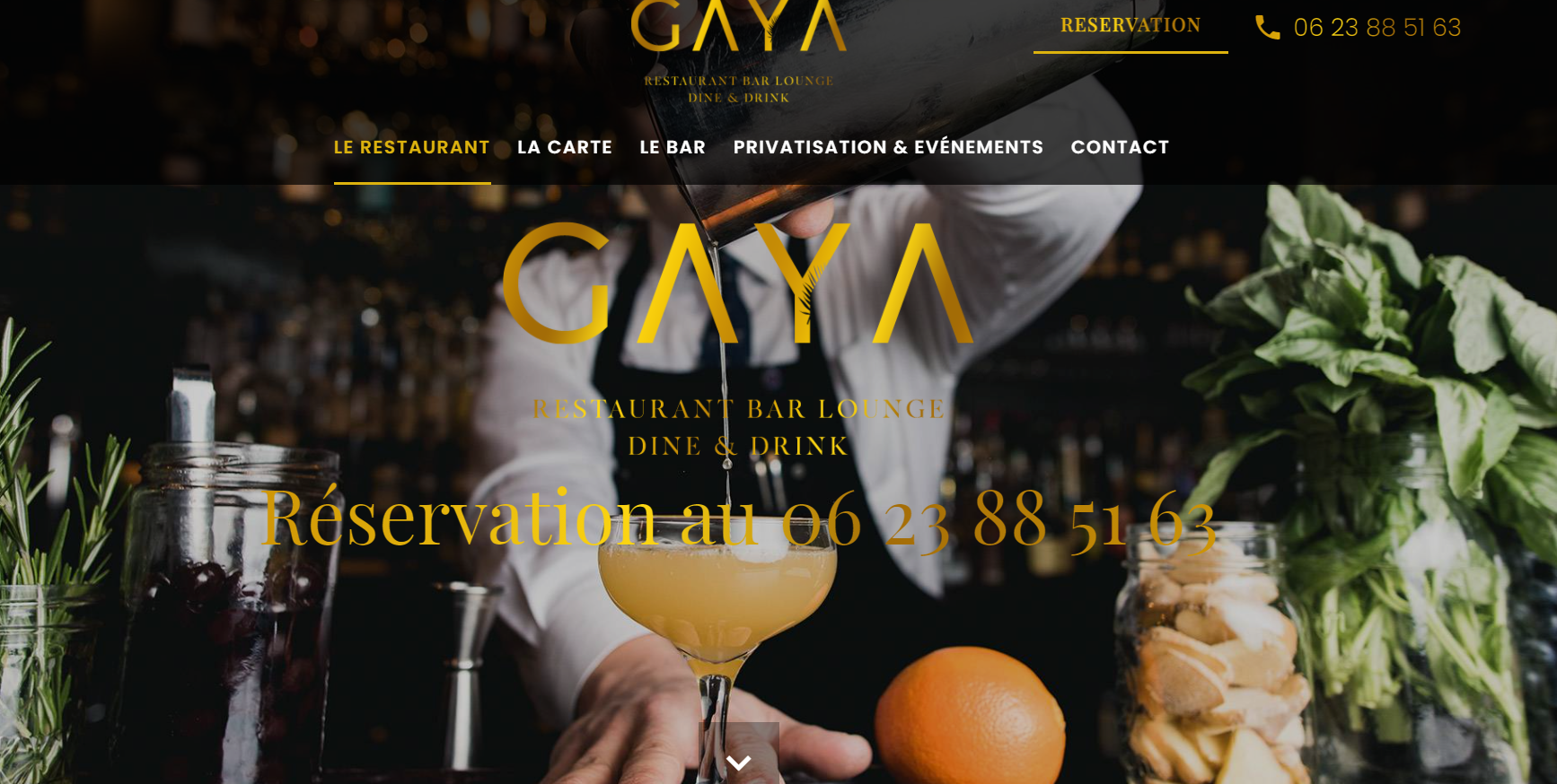 restaurant et bar lounge gaya à plan de campagne