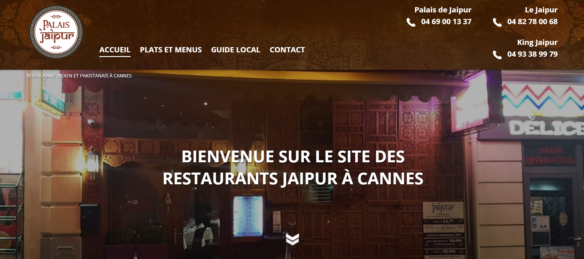 restaurant indien à cannes