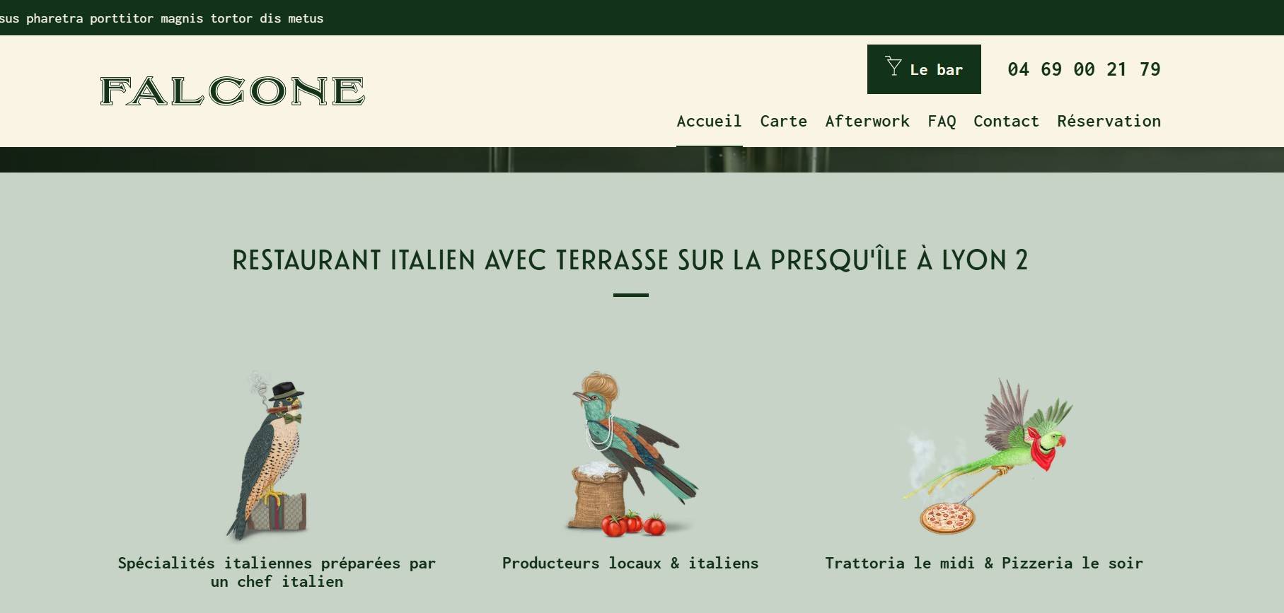Où manger une bonne pizza italienne sur la presqu'île à Lyon ?