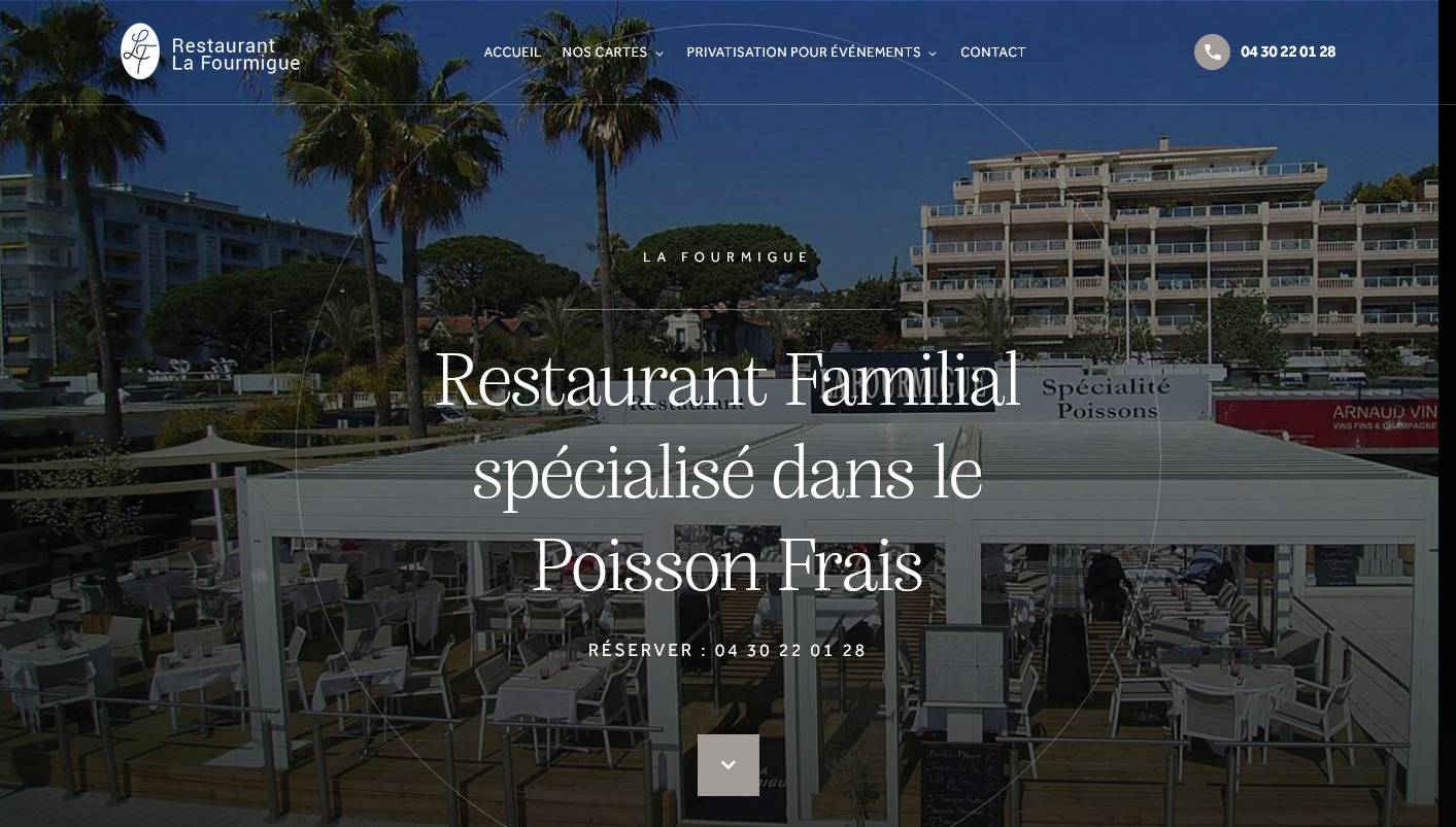 Où manger du poisson à Golfe-Juan ? - La Fourmigue