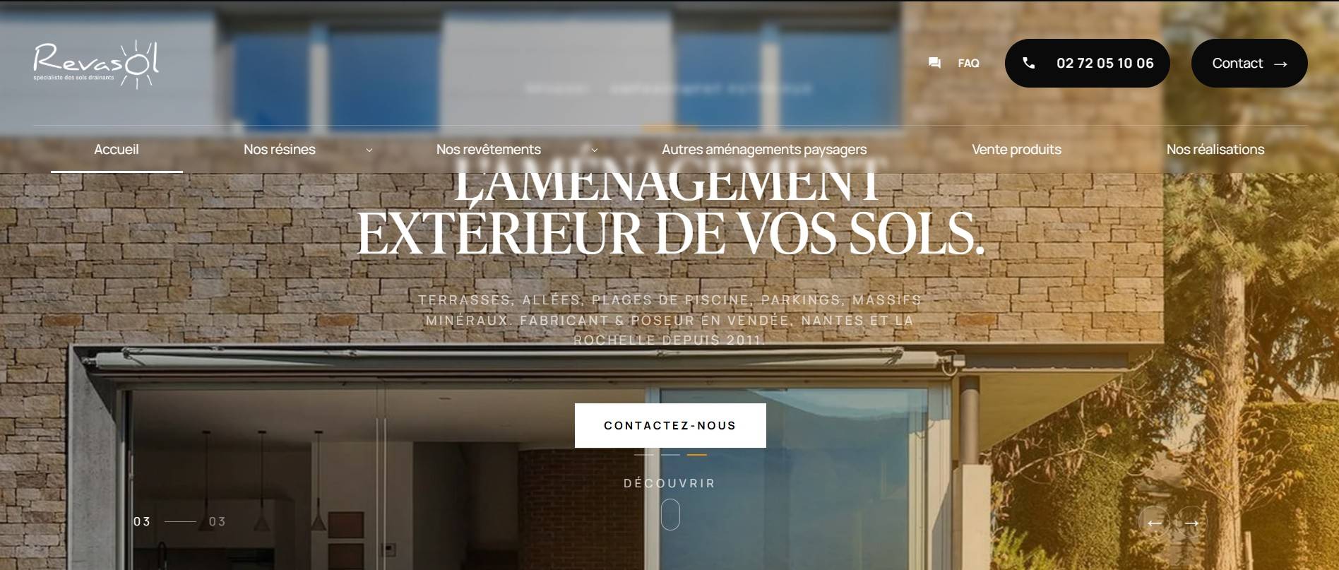 Comment réaliser un sol en béton drainant pour une terrasse à Nantes ? Revasol