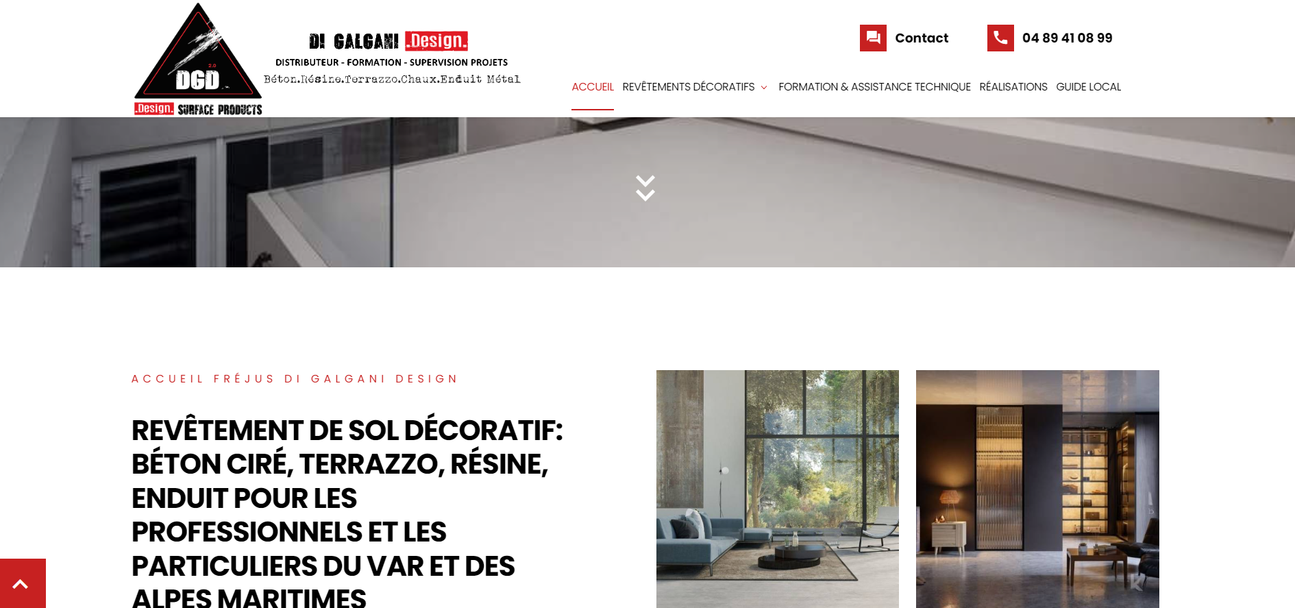 revetement décoratif fréjus 