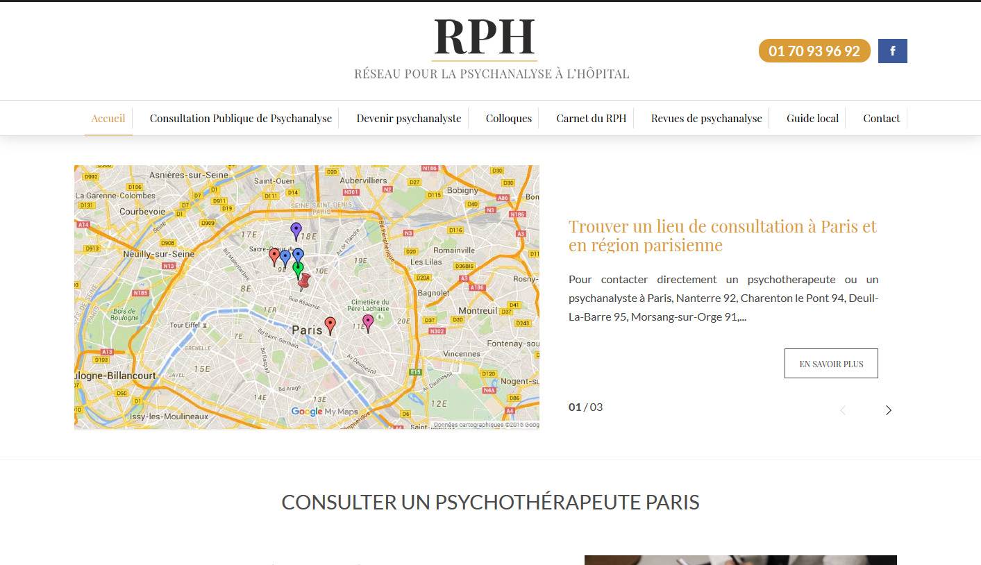 Trouver un psychologue sur Paris - RPH