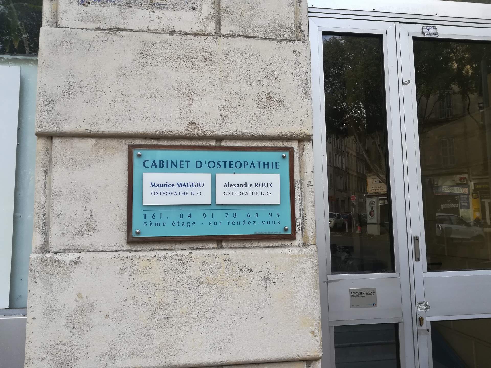 trouver un ostéopathe de qualité marseille 13006 cabinet d'ostéopathie Maggio et Roux