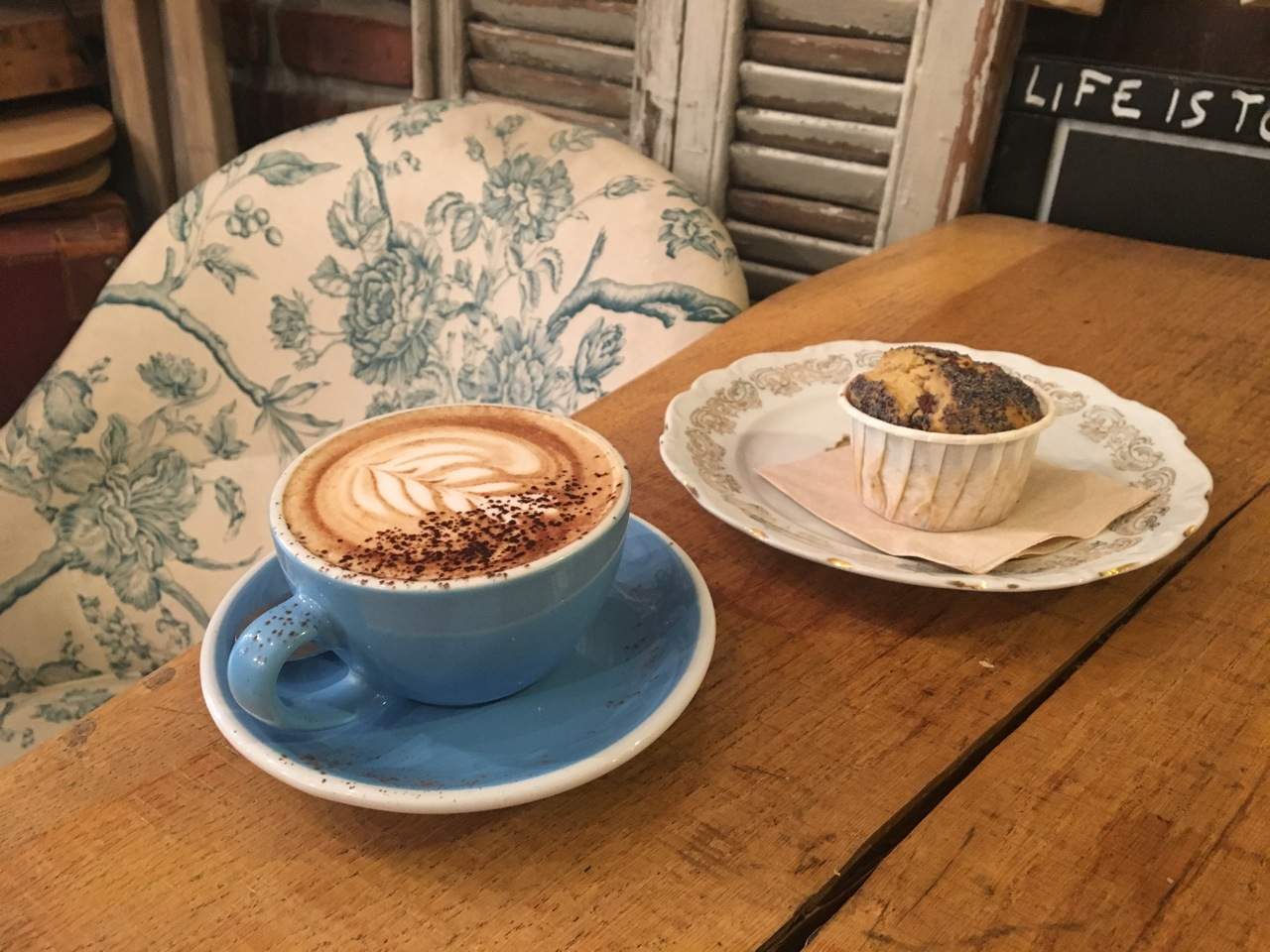 Café, salon de thé et brunch tendance Marseille metro Castellane Baille Coogee