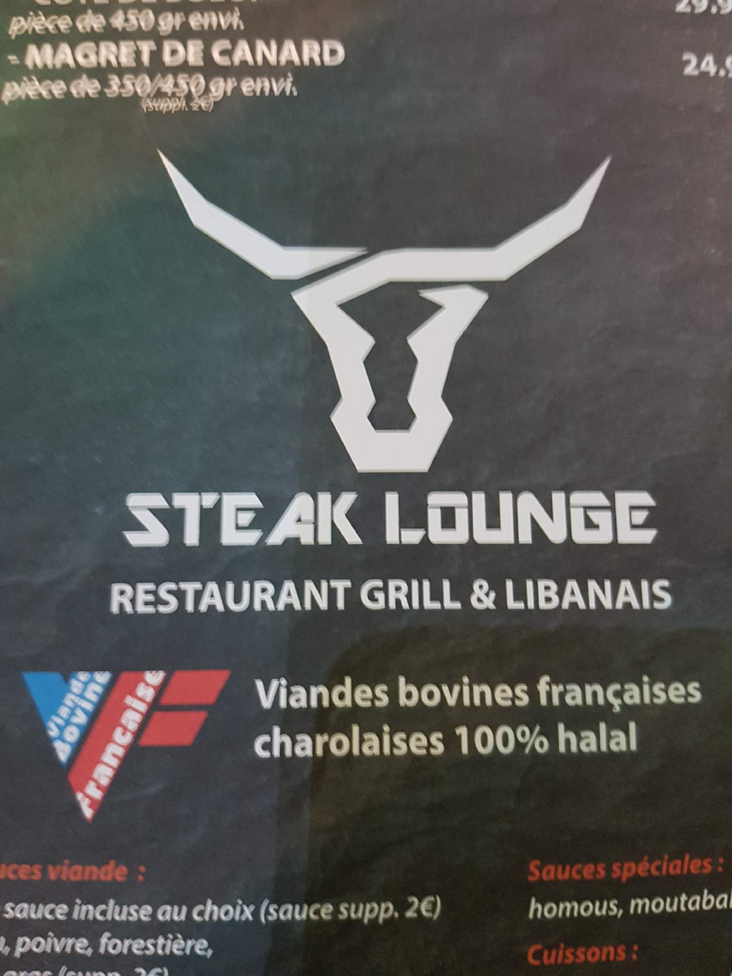Restaurant libanais á proximité de castellanne Marseille steak lounge