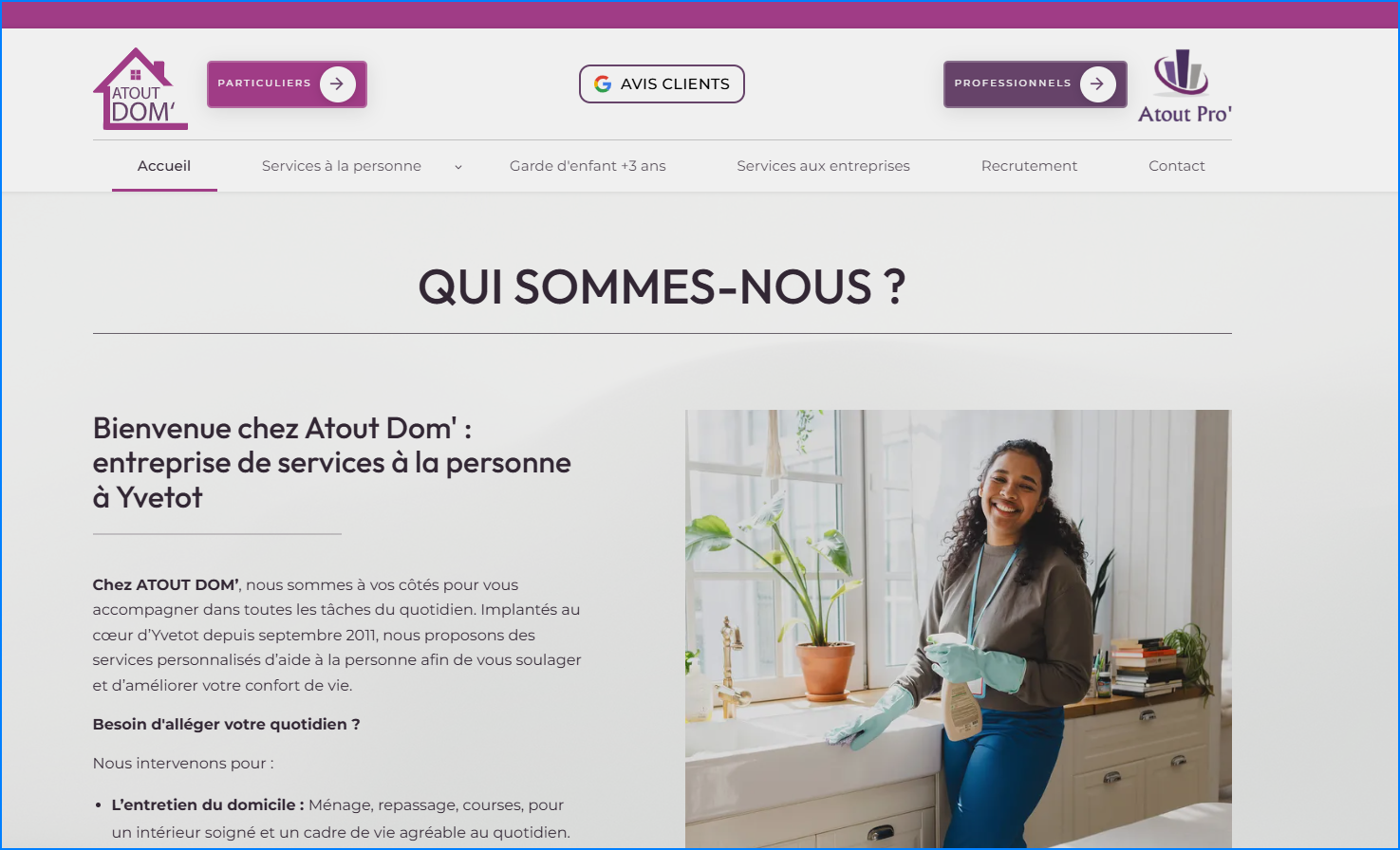 Comment bien choisir son agence de service à la personne à Yvetot ? – Atout Dom'