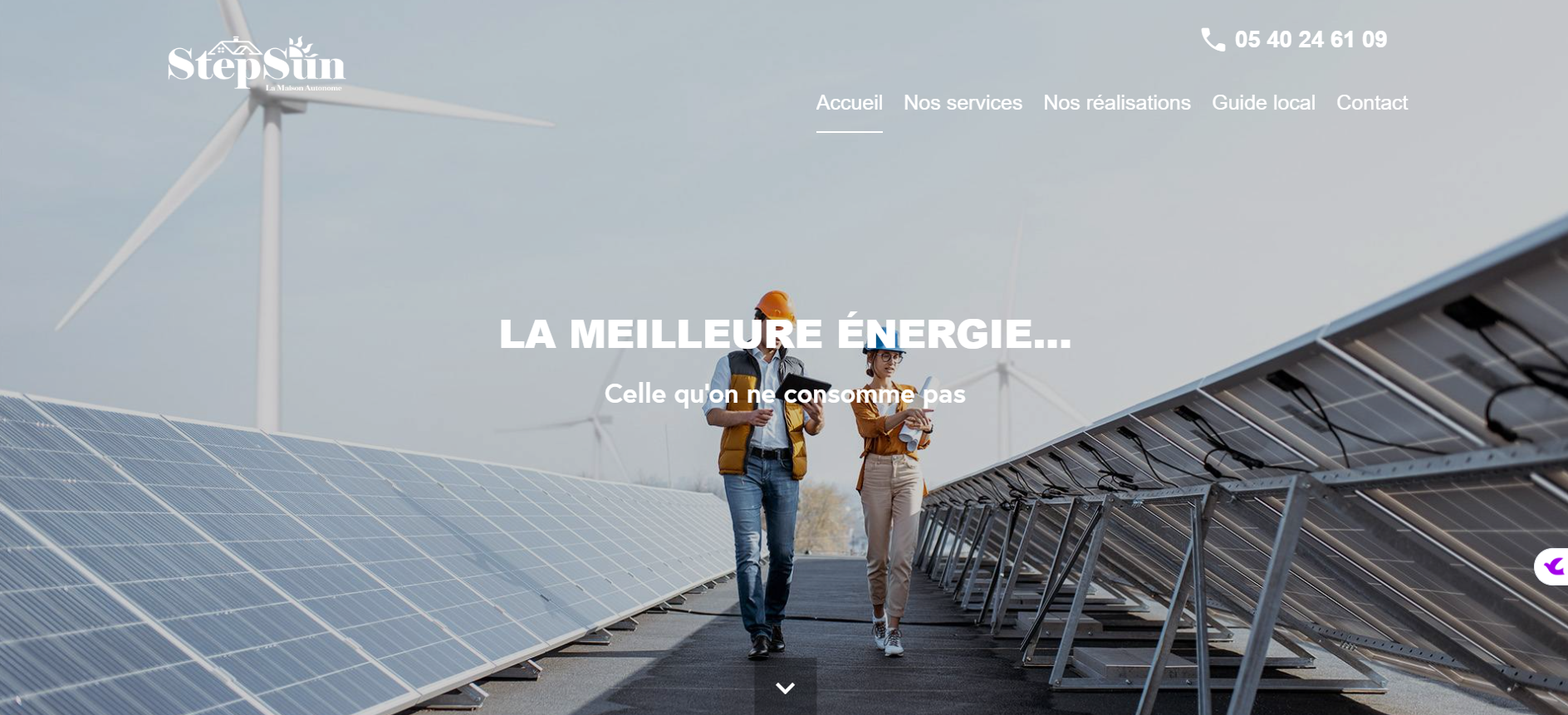 Etude et installation de solution photovoltaïque sur Bassin d'Arcachon : Step Sun