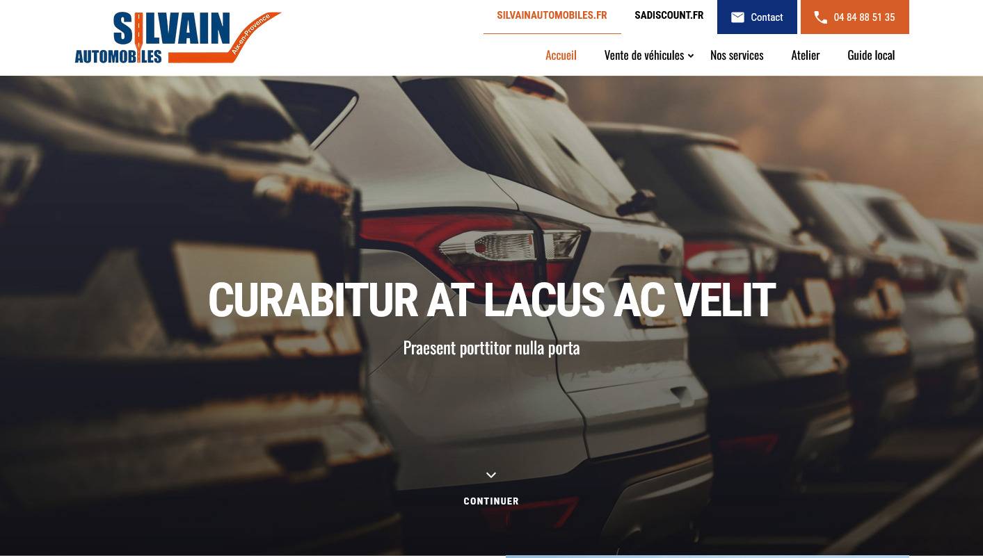 Achat de voiture d'occasion à Aix-en-Provence - Silvain Automobiles
