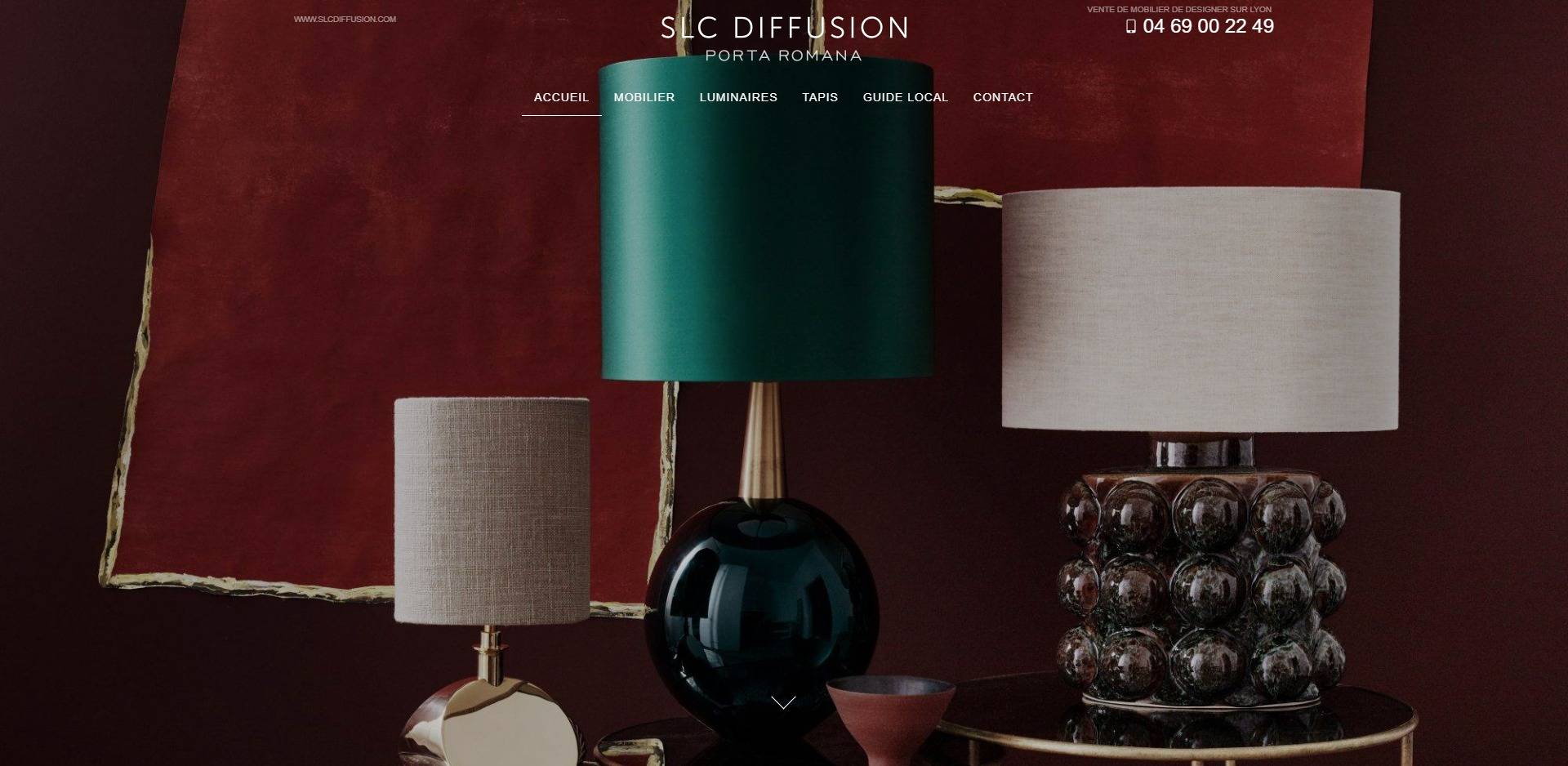 Où acheter du mobilier design haut de gamme vers Lyon ? SLC Diffusion