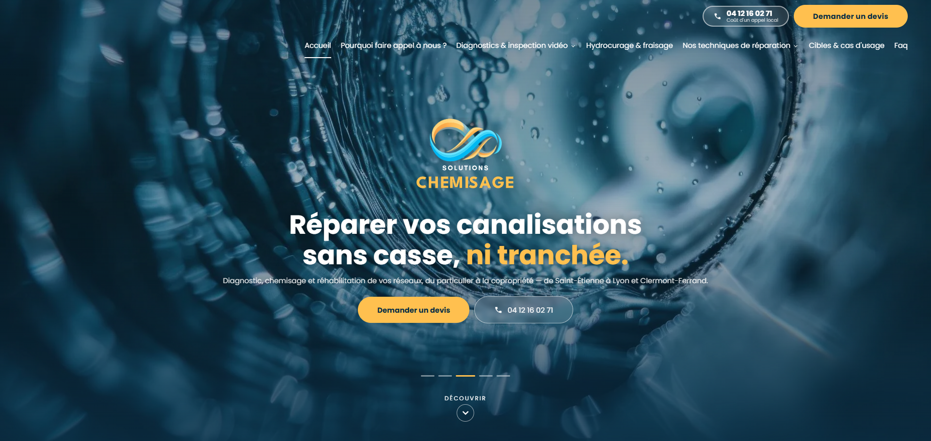 Comment réparer une canalisation enterrée sans détruire vos sols à Saint-Étienne ? - Solutions Chemisage