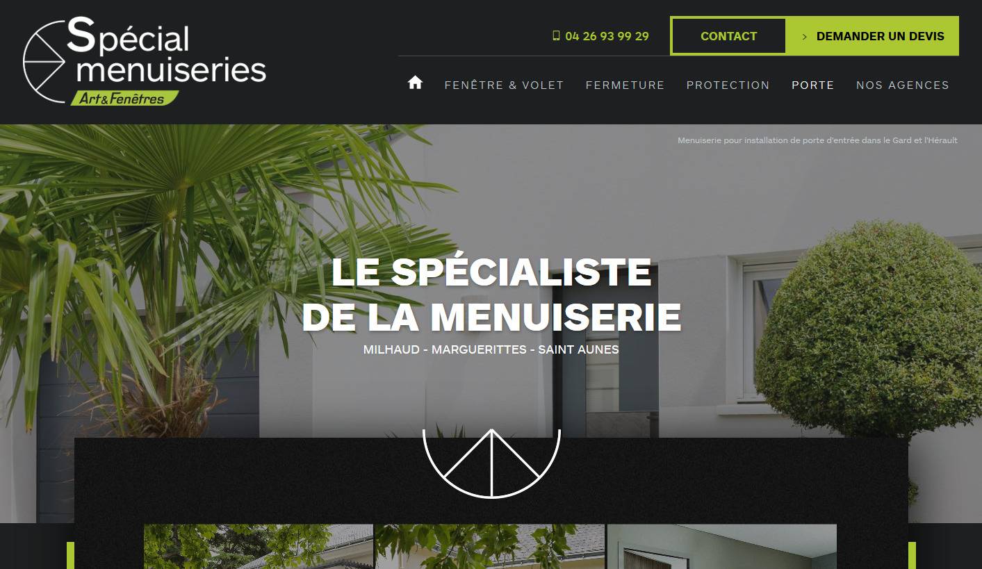 Comment installer une porte d'entrée pour un appartement ou une maison à Nîmes ? - Spécial Menuiseries