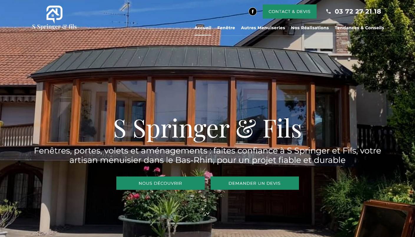 Comment poser des menuiseries sur mesure près de Strasbourg ? - S Springer et Fils