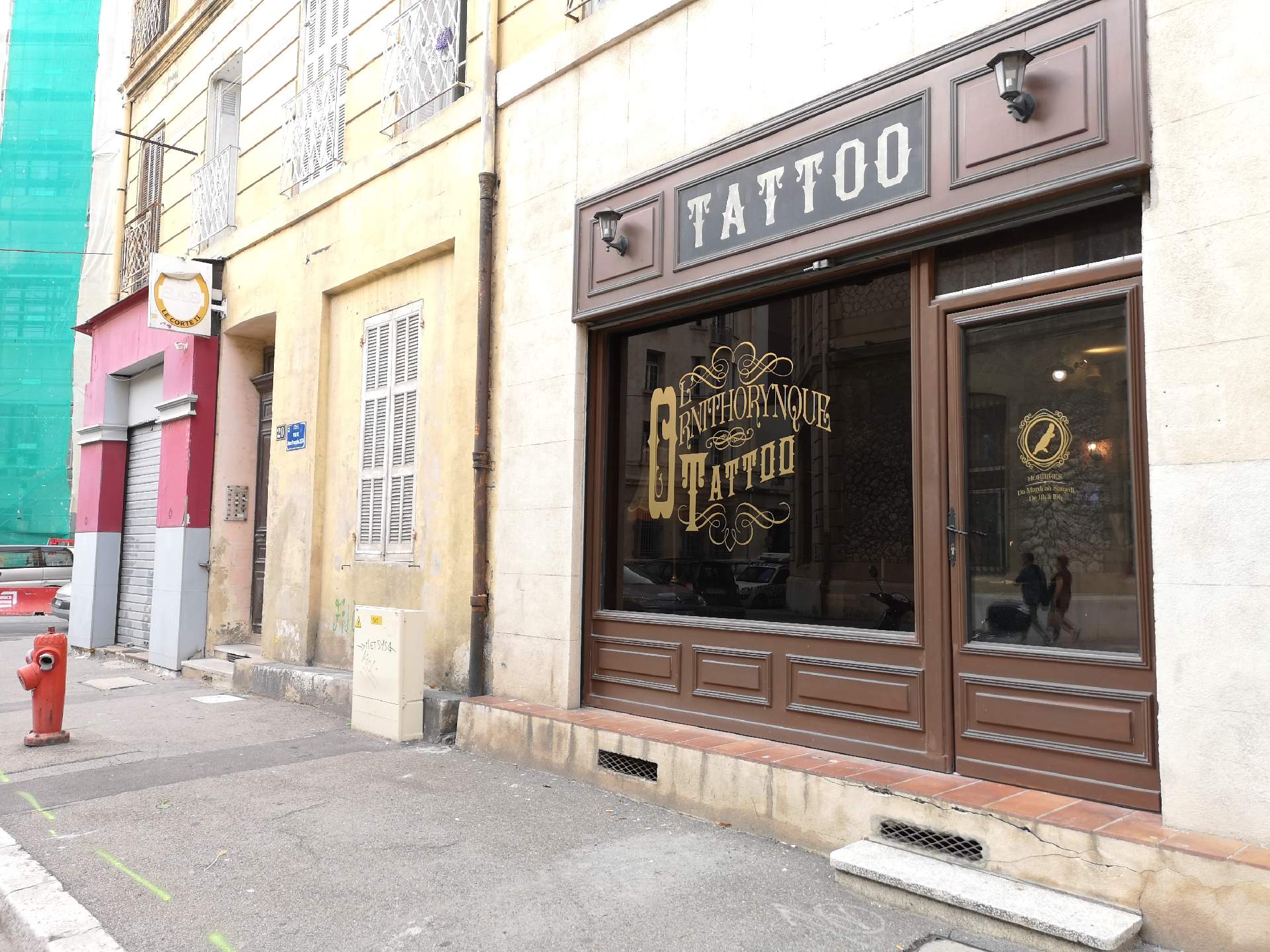 Salon de tatouage Marseille 13002 Ornithorynque Tattoo