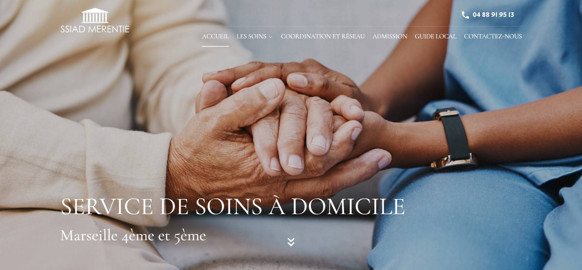 Ssiad soins infirmiers à domicile Marseille 13004 13005 : SSIAD Merentie