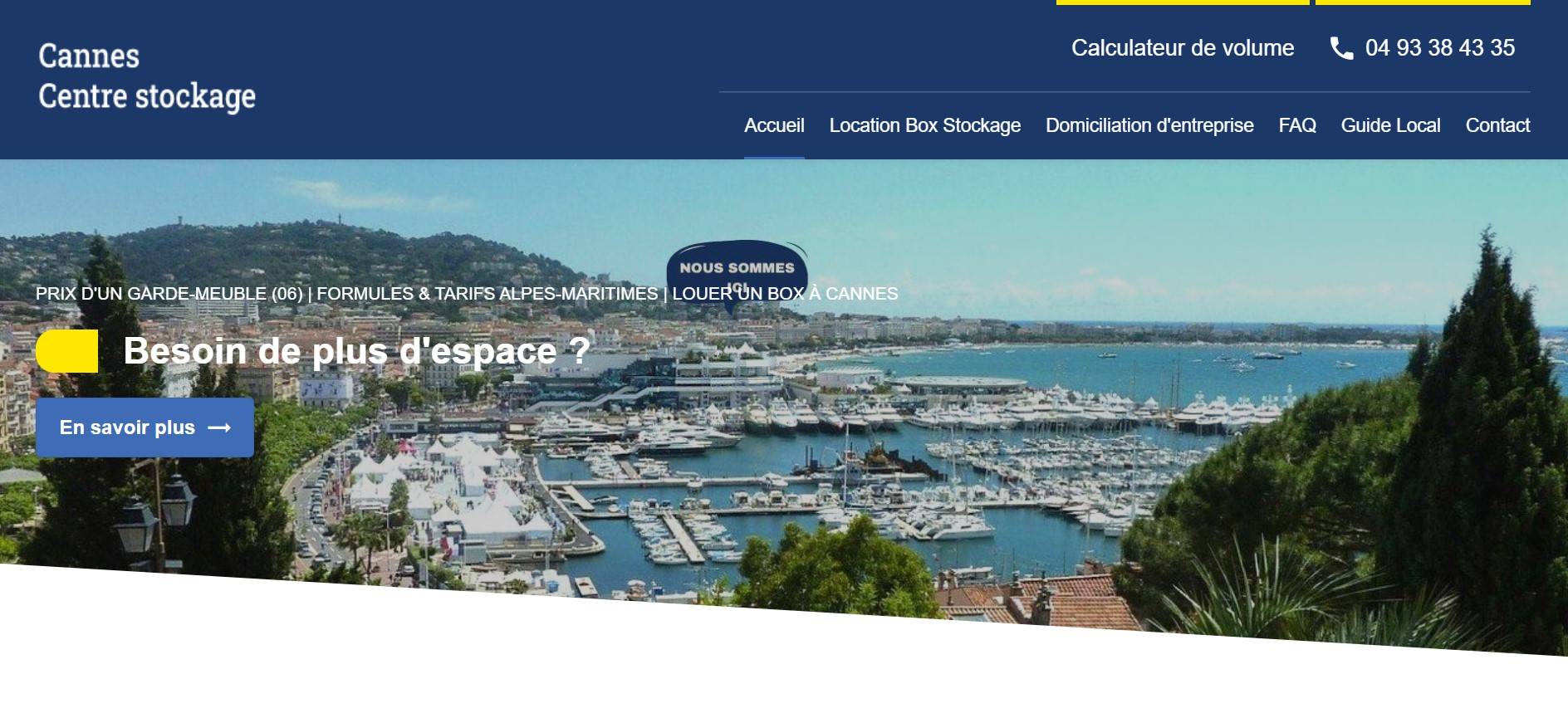 Louer un box pas cher à Cannes (06)