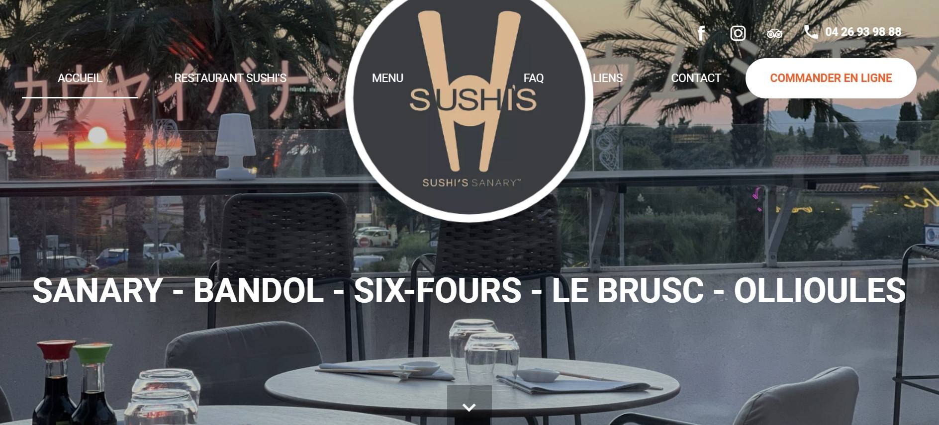 Restaurant sushi pas cher à Sanary 