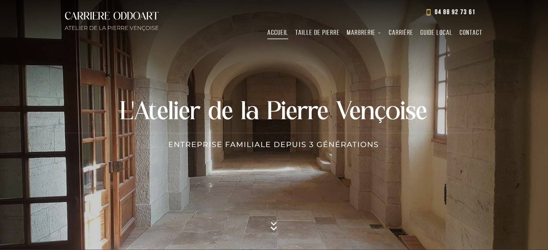 Taille de pierre sur-mesure pour particulier et professionnel à Saint-Paul-de-Vence proche de Vence - L'Atelier de la Pierre Vençoise