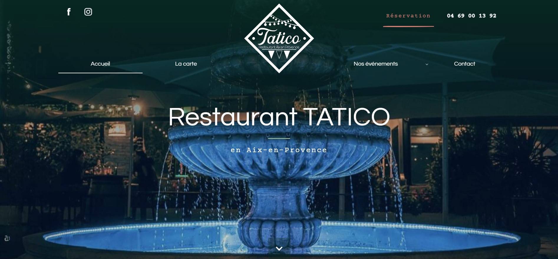 Restaurant traditionnel bistrot atypique ouvert le midi avec produits frais à Aix-en-Provence - TATICO