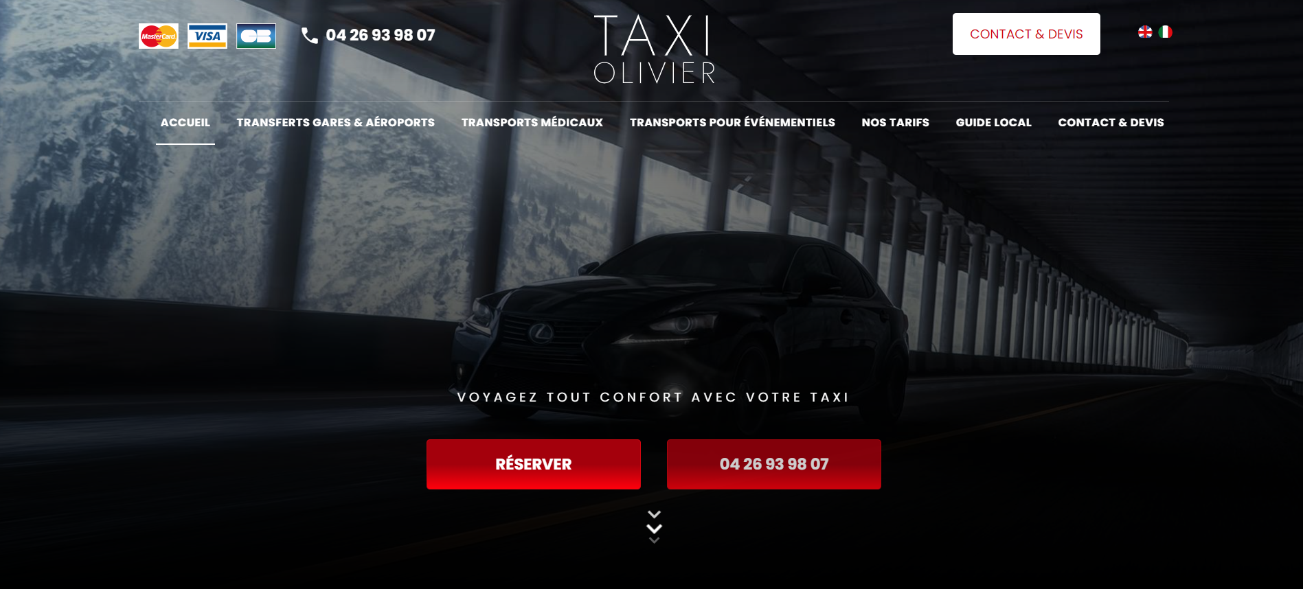 Taxi pas cher à La Garde pour transfert vers aéroport de Marseille Provence ou Hyères - Taxi Olivier