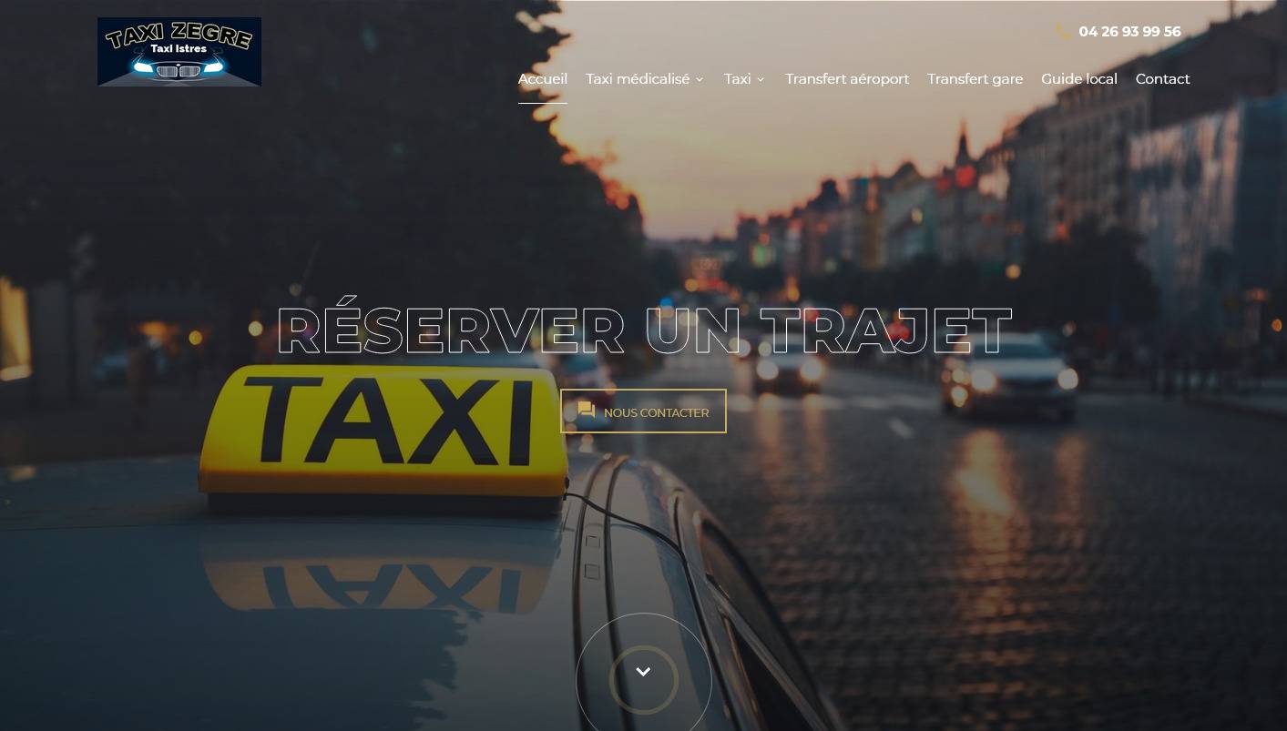 Où trouver un taxi au départ d'Istres vers l'aéroport de Marseille Provence à Marignane ?