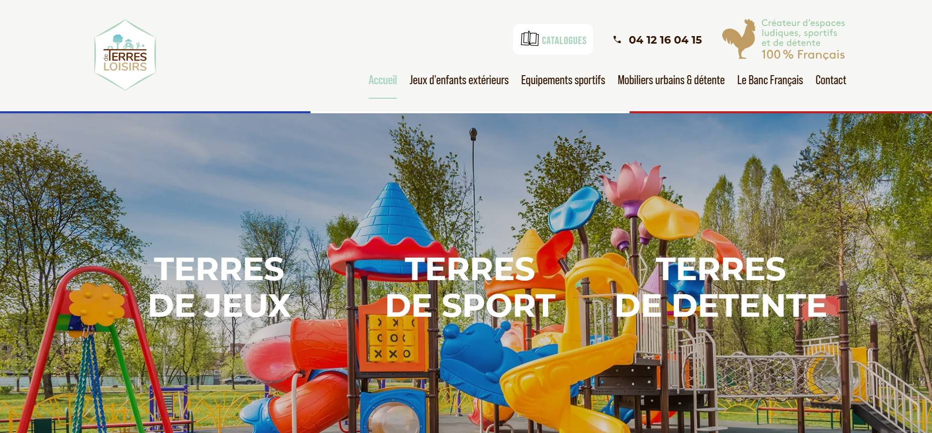 Aires de jeux extérieures, Fitness, Multisports à Lyon (69) - Terres de Loisirs 