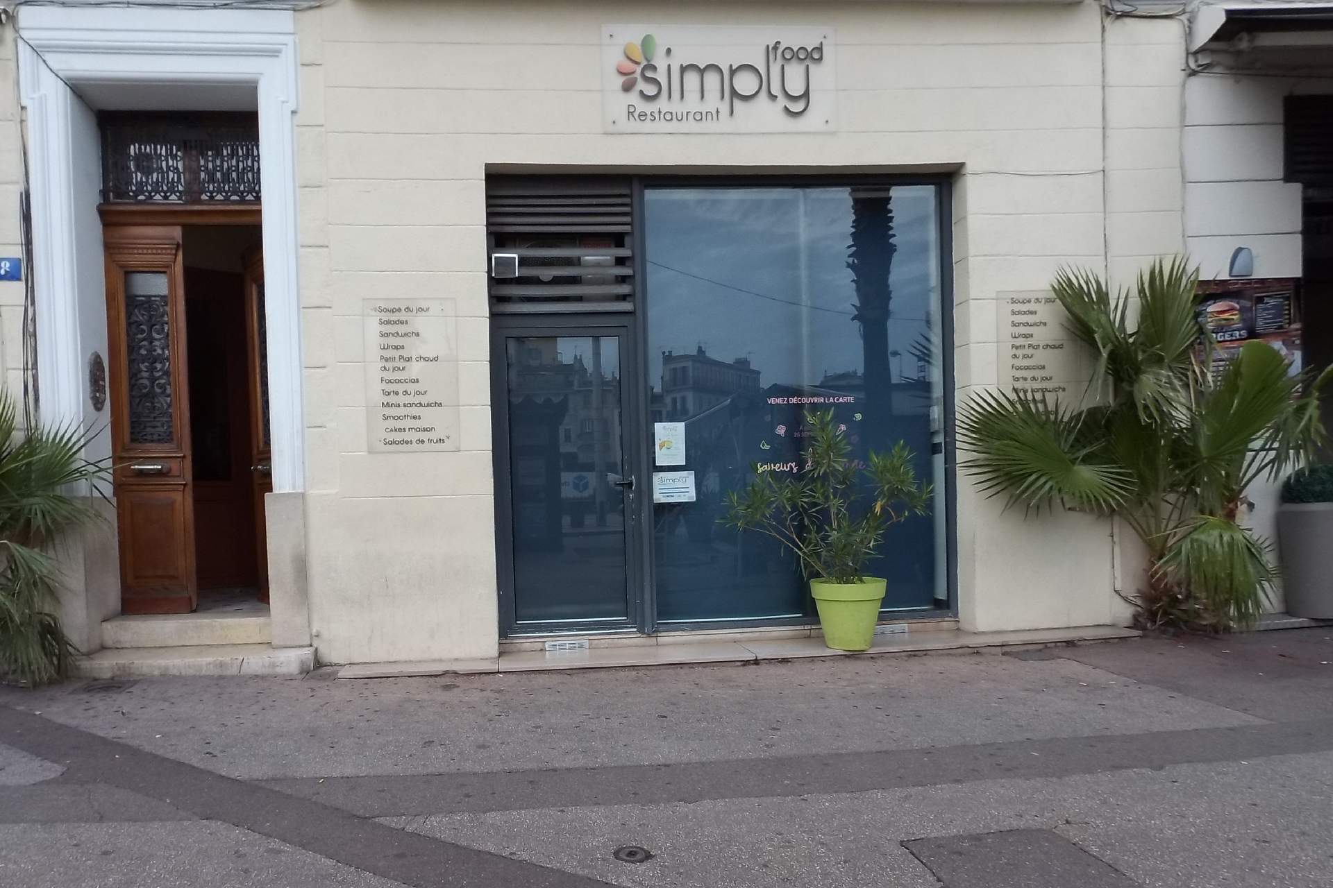 Manger sain et plats frais Marseille centre-ville Simply food
