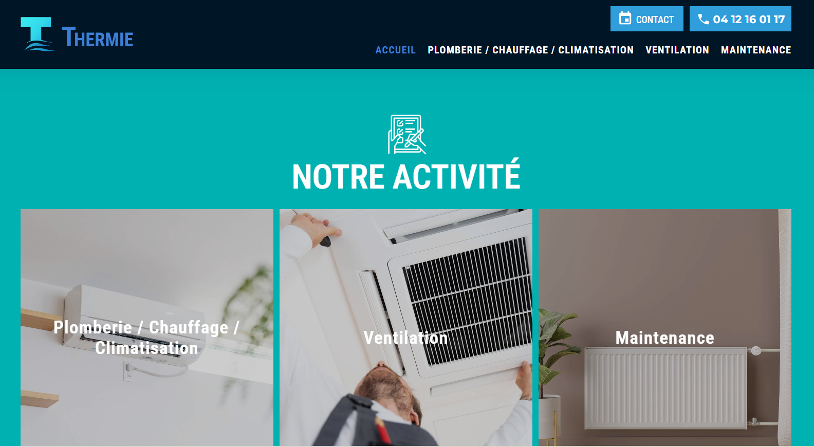 Plombier professionnel spécialisé en installations CVC pour constructions neuves et rénovation à Montpellier - Thermie SAS