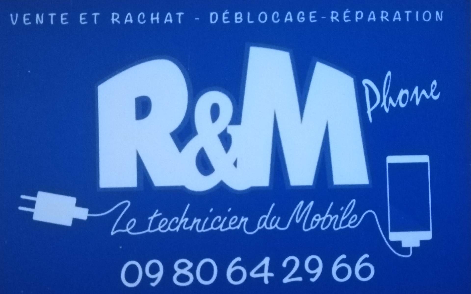 Réparation de téléphone Marseille La Valentine R&M phone